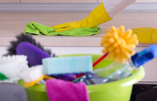 Illustration representing accessible cleaning services in Dulwich