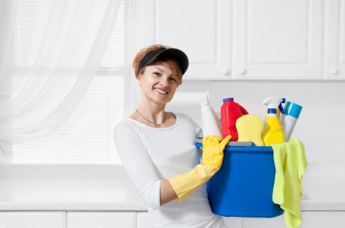 Professional communal area cleaning for a mixed-use building in Dulwich