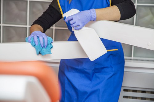 Deep cleaning service in a Dulwich property with detailed attention